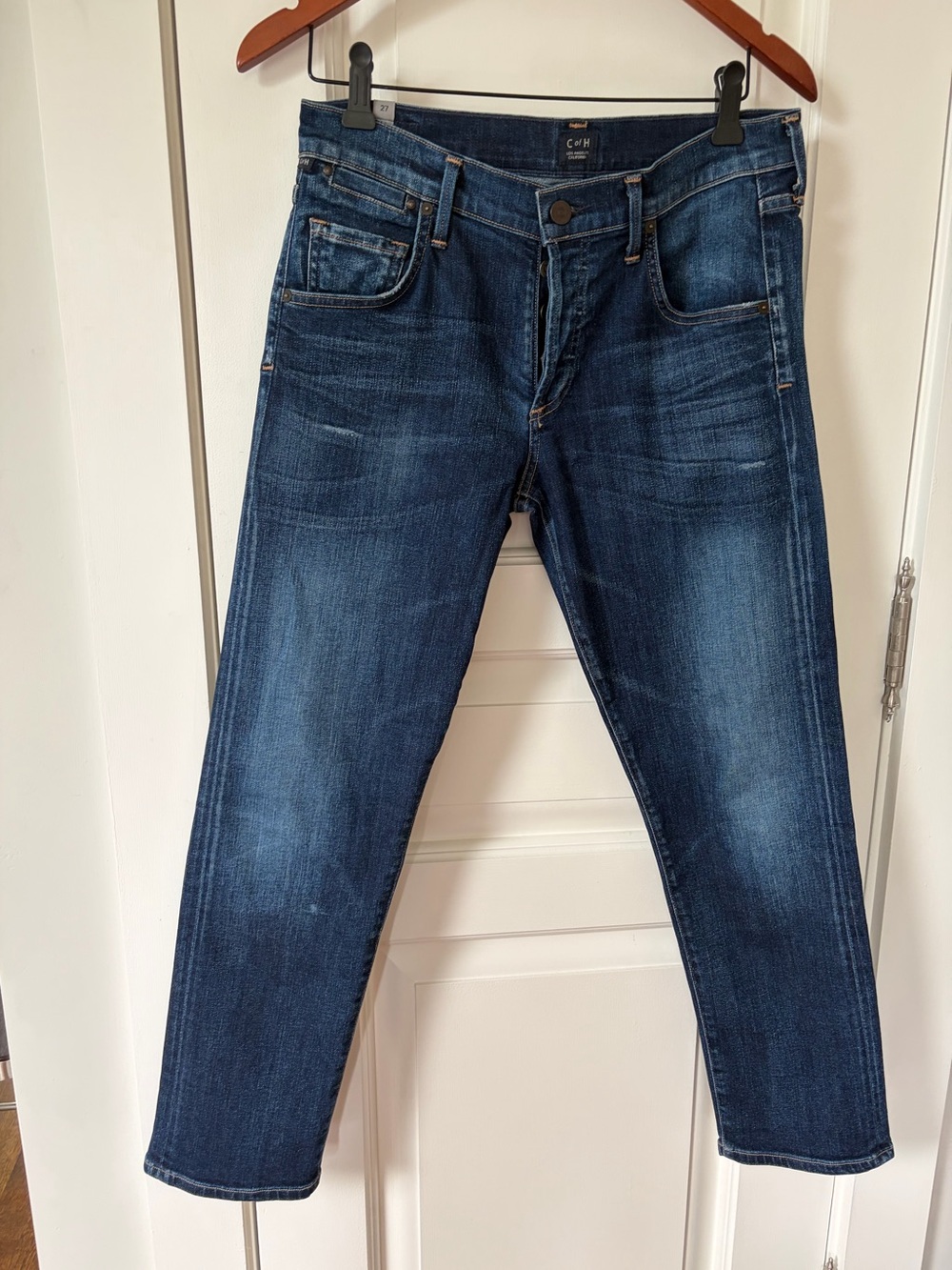 Citizens of Humanity, Emerson Slim Boyfriend jeans, 27, Like New